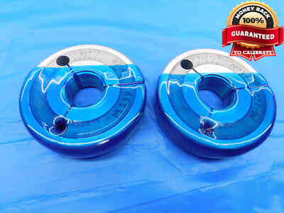 1 3/16 12 UNF 3A PREPLATE THREAD RING GAGES 1.1875 GO NO GO PDS= 1.1300 & 1.1267