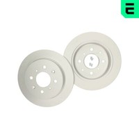 Optimal 2X Bremsscheibe Hinten Ø238.8 Mm Voll FüR Honda Jazz III GE 1.2 1.3I GK