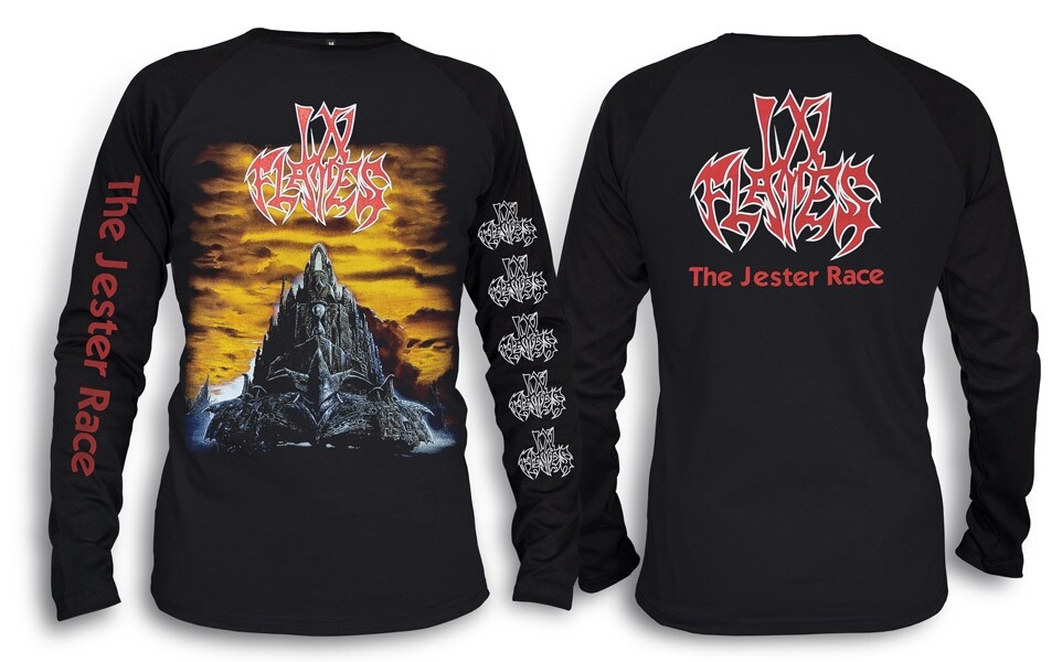 イン・フレイムス ジェスターレース 長袖シャツ ブラック XLサイズ IN FLAMES The Jester Race Long Sleeve Black T-Shirt