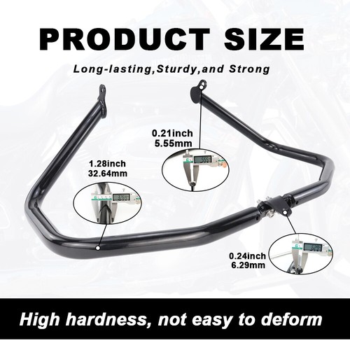 Engine Guard Highway Crash Bars Fit For Harley Tri Glide Ultra FLHTCUTG 14-22 - Picture 8 of 13