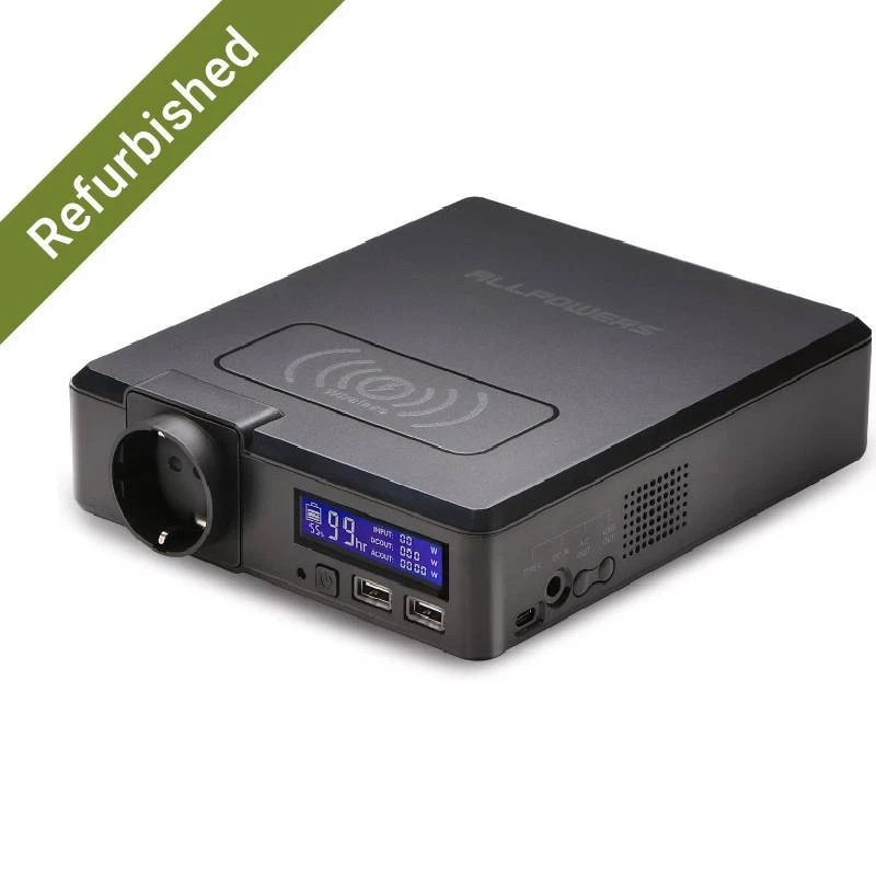 ALLPOWERS 154Wh Powerstation 200W PD 65W Fast Charging Wireless Charger Camping
Opens in a new windo
