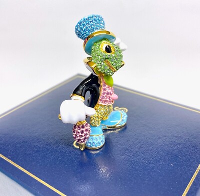 New Disney Arribas Brothers Swarovski® Crystal Jiminy Cricket