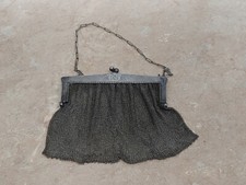 Vintage Sterling Silver Mesh Purse