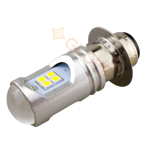 For Yamaha Big Bear 350 YFM350FW 4x4 1987-1999 - H6M LED Headlights Bulbs White - Picture 8 of 10