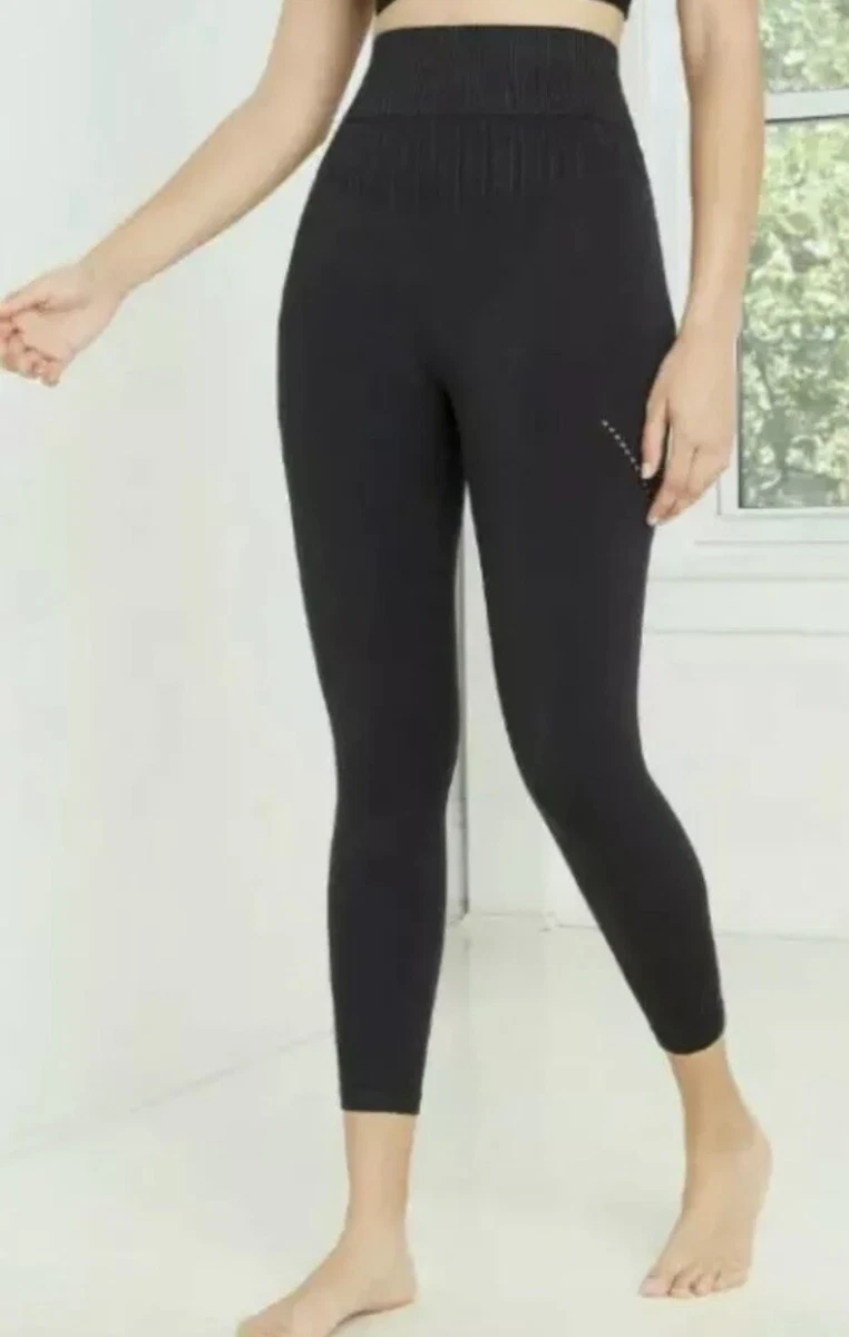 JoyLab Women's High Waisted Seamless Leggings Black Onyx Size Med New MSRP  $34