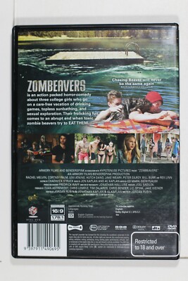 Zombeavers (DVD, 2014) Chad Anderson, Lexi Atkins - Region 4