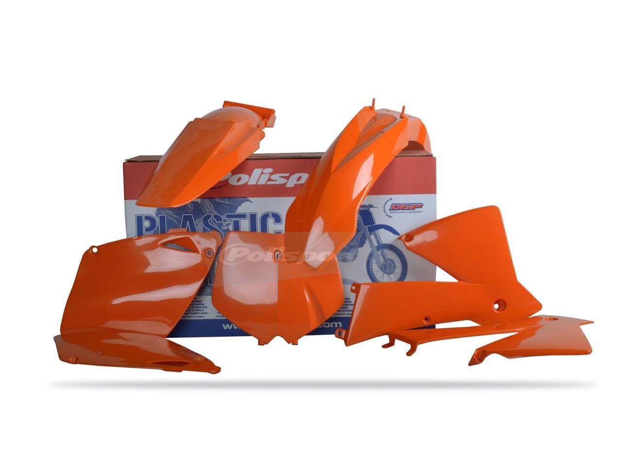 Kit plastique Polisport KTM EXC 2003 pour remplacer vos carénages rayés