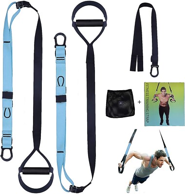 New - Bodyweight Fitness Resistance Workout Trainer Kit Fitness Training Straps