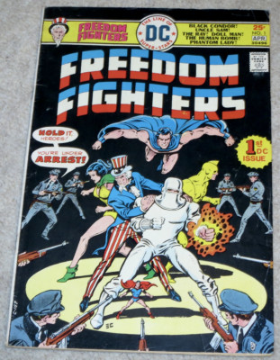 DC Comics FREEDOM FIGHTERS #1 March-April 1976