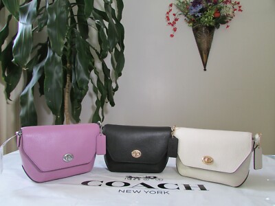 coach pebble leather crossbody