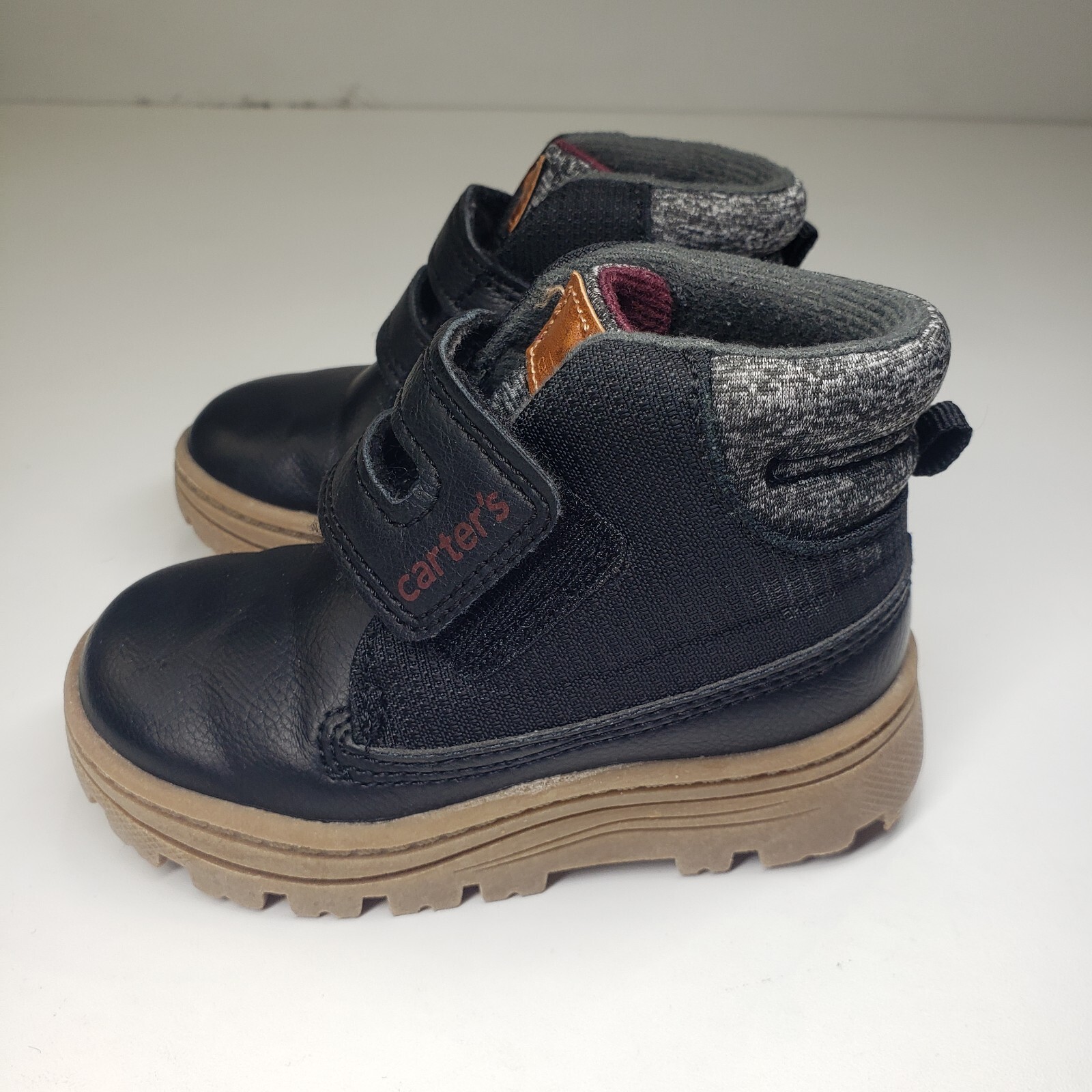 Carter27s+Black+Kelso+Toddler2FBoy+Ankle+Boots+Size+6 for sale online