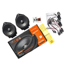 Powerbass OE65C-GM 6.5" Car Audio 2-Way Component OEM Replacement Speaker System