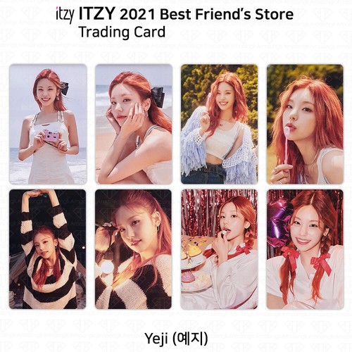 ITZY 2021 Best Friend's Store Official MD Trading Card Photocard & Sticker KPOP - Picture 2 of 117