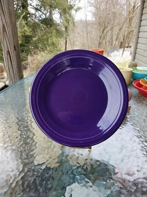 FIESTAWARE DINNER PLATE plum purple HOMER LAUGHLIN FIESTA WARE 10.5" NEW