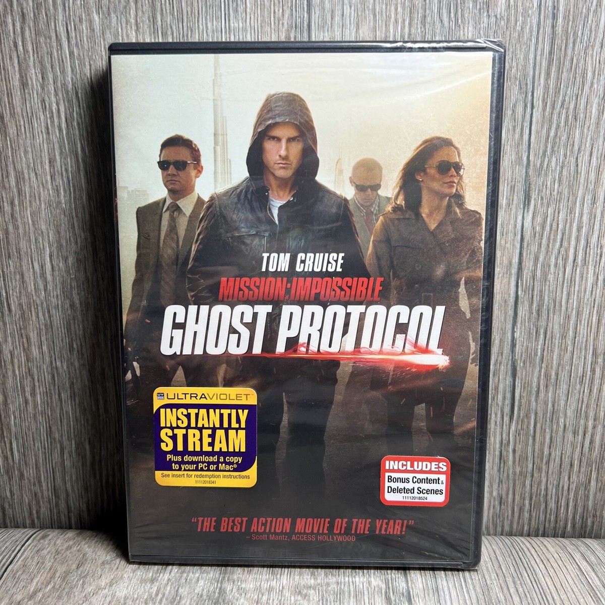 Mission: Impossible: Ghost Protocol DVD Brand New Sealed Tom Cruise