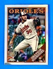 2023 Topps Chrome Update Series 1988 Grayson Rodriguez RC 88UC-10 Orioles