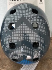 Schwinn Youth Burst Multi Sport Helmet Gray Pixels age 8-14