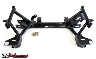 UMI Performance 1993-1997 Camaro Firebird Tubular K-Member LT1 BLACK 2325B