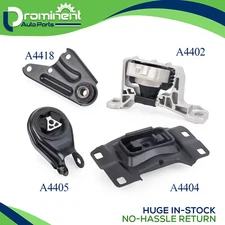4pcs Engine Motor & Torque Strut & Transmission Mount for 2004-2009 Mazda 3 2.0L