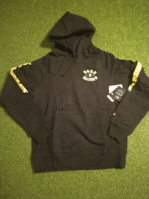 New Era Born x Raised Los Angeles Lakers Black Pullover Hoodie