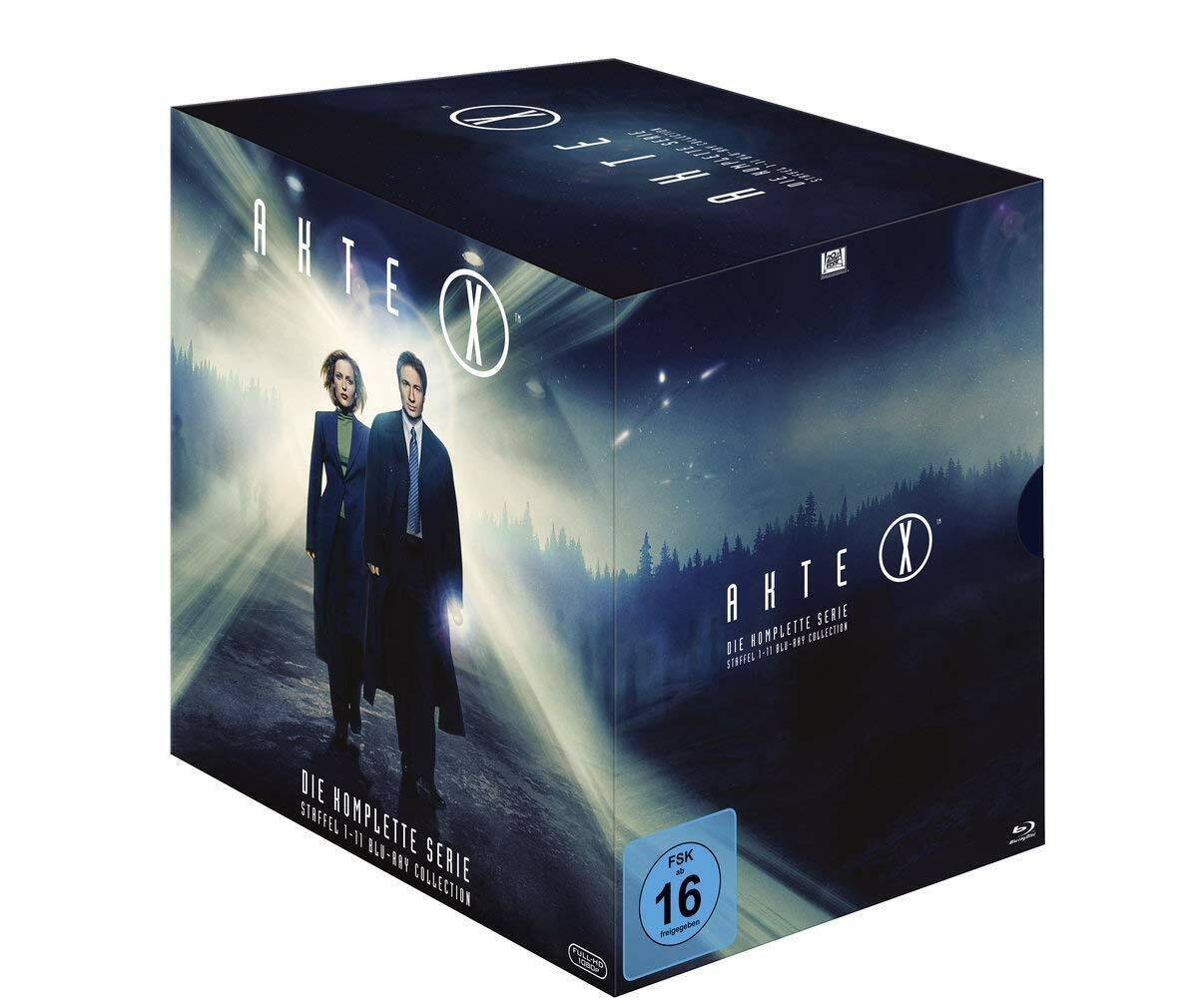 X-Files The Complete TV Series Seasons 1-11 Blu-ray German X-Files The Complete TV Series Seasons 1-11 Blu-ray German