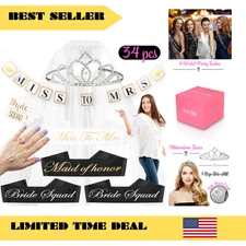 USA Toyz Stunning Bridal Shower Decorations and Party Favors Set