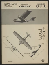 Consolidated "Catalina" Vintage World War 2 WWII Aircraft Poster Print