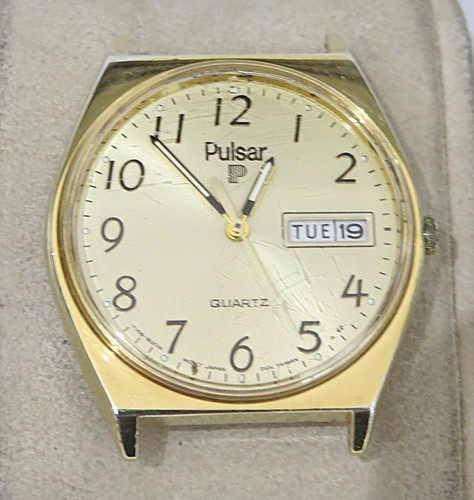 Pulsar Quartz Men's Watch Seiko Epson Y148A Japan
