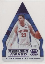 2018 Panini Crown Royale Panini's Choice Award Purple 13/25 Blake Griffin #6 1u6