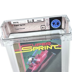 New NES Super Sprint WATA 9.0 Factory Sealed 1989 Tengen Unlicensed Graded Game