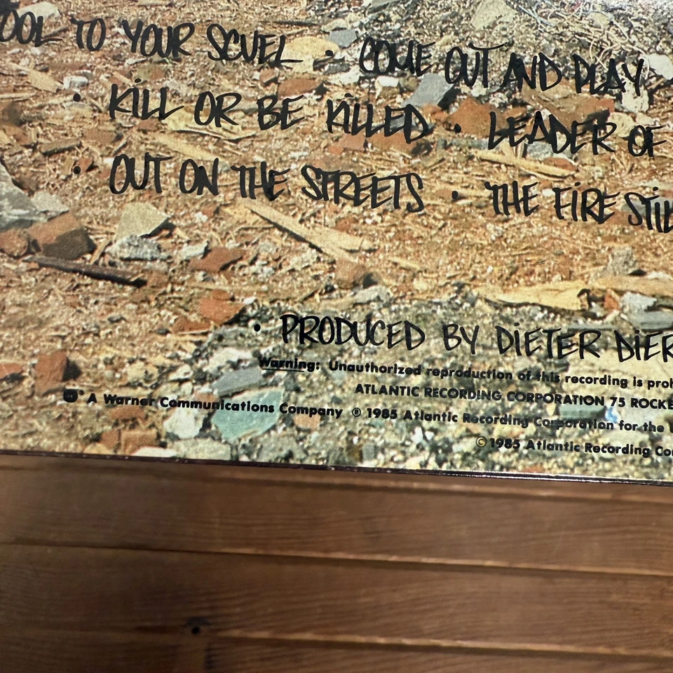 Vintage Twisted Sister Vinyl LP Come Out and Play 1985 Rock Album Columbia House - Image 3 of 4