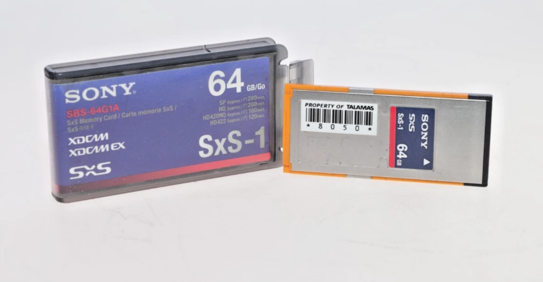 Sony SxS Camera Memory Cards for sale | eBay