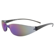 PCSUN SKINNY JOES SUNGLASSES BLACK FRAMES COLORED MIRROR LENS