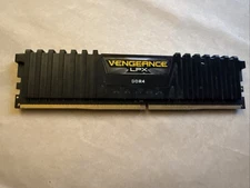 Corsair VENGEANCE LPX 8GB (1x8GB) DDDR4 DRAM 3600MHz Memory Module Kit - Black