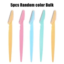 12Pcs Eyebrow Razors Kit Facial Eye Brow Trimmer Multifunction Facial Hair Remov