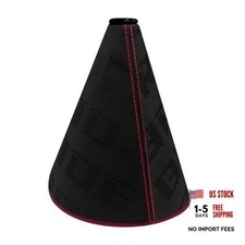 Gear Shift Knob Boot Dust Cover, Shifter Shift Boot Cover Protector, Black