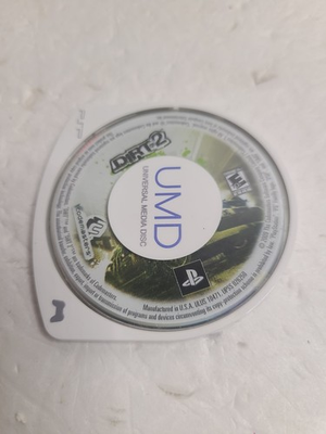 #ad PSP PLAYSTATION DIRT 2 II TWO GAME DISC ONLY $14.99