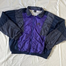 Vintage Nike Air Windbreaker Track Jacket Full Zip Color Block Large