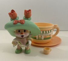 1995 Tea Bunnies TULIP BLOSSOM Greens on the Green Green Grocer COMPLETE