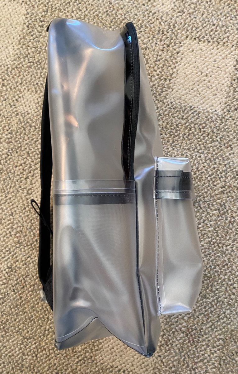 Nike Heritage Clear Crystal Backpack HV8920 Plastic Carry in
