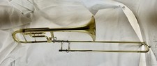 Conn B0885 Large Bore Trombone With Trigger. USA model W/ Case And MP