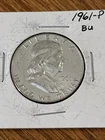 1961 Franklin Half Dollar Gem 90% Silver Proof 50c U.S Coin FBL