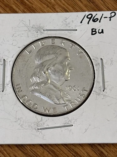 1961 Franklin Half Dollar Gem 90% Silver Proof 50c U.S Coin FBL