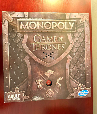 Hasbro Monopoly: Game of Thrones Electronic Board Game 2-6 Players Age 17+ 2018