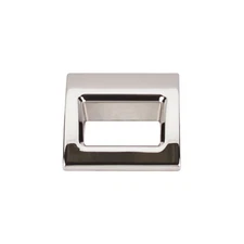 Top Knobs TK615PN Tango Finger Pull Small 1 1/8" Polished Nickel