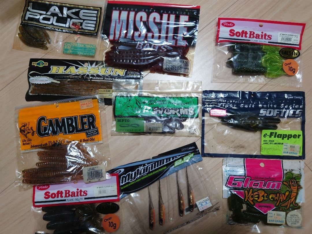 Bass fishing retirement, large lure set, Megabass, Deps, Gary - Image 7