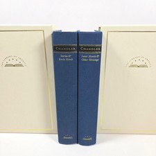 Raymond Chandler Stories Novels Writings 2 Vol LOA #79 80 Slipcase 1st Ed HC Vgt