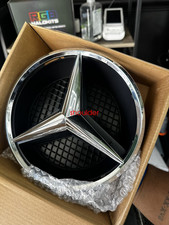 Oem 8 Front Grille Emblem Star Badge For 2016-2017 Mercedes-benz Gle350 Gle400