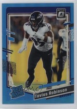 2023 Panini Donruss Optic Rated Aqua Prizm 53/299 Tavius Robinson Rookie RC 3hd