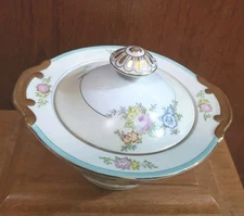 China Sugar Bowl With Lid By Meito, Vintage 